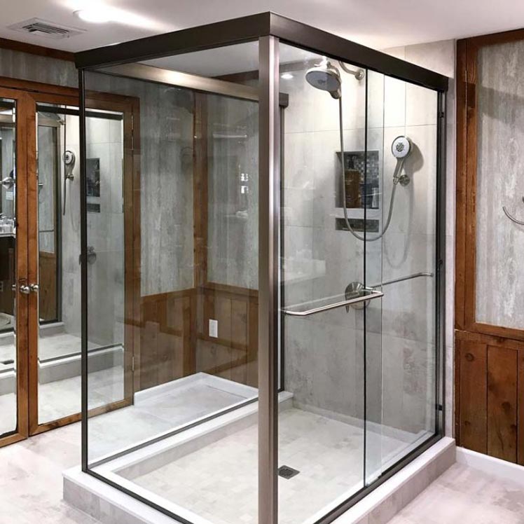 Shower partition & shower cabin