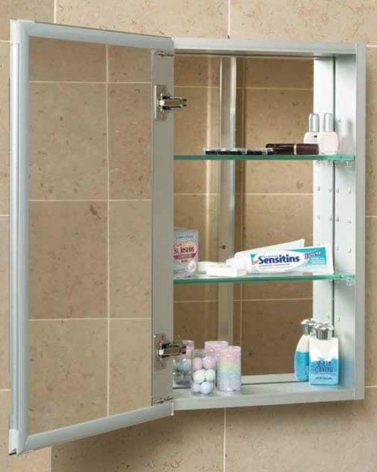 Glass Bathroom Medicine Cabinets / Bathroom Medicine Cabinet Beveled Mirror Adjustable Glass 